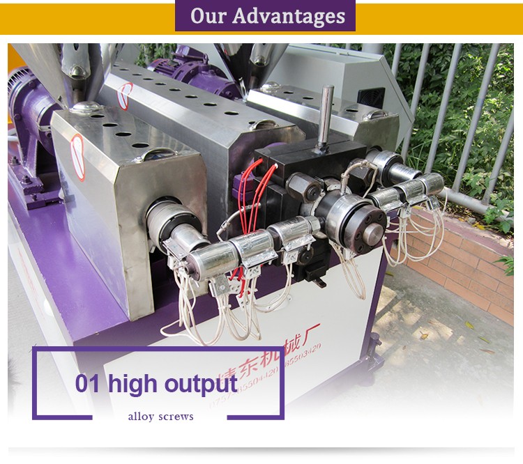 Easy operate convenient rattan extrusion machine/rattan making machine for rattan wicker sofas