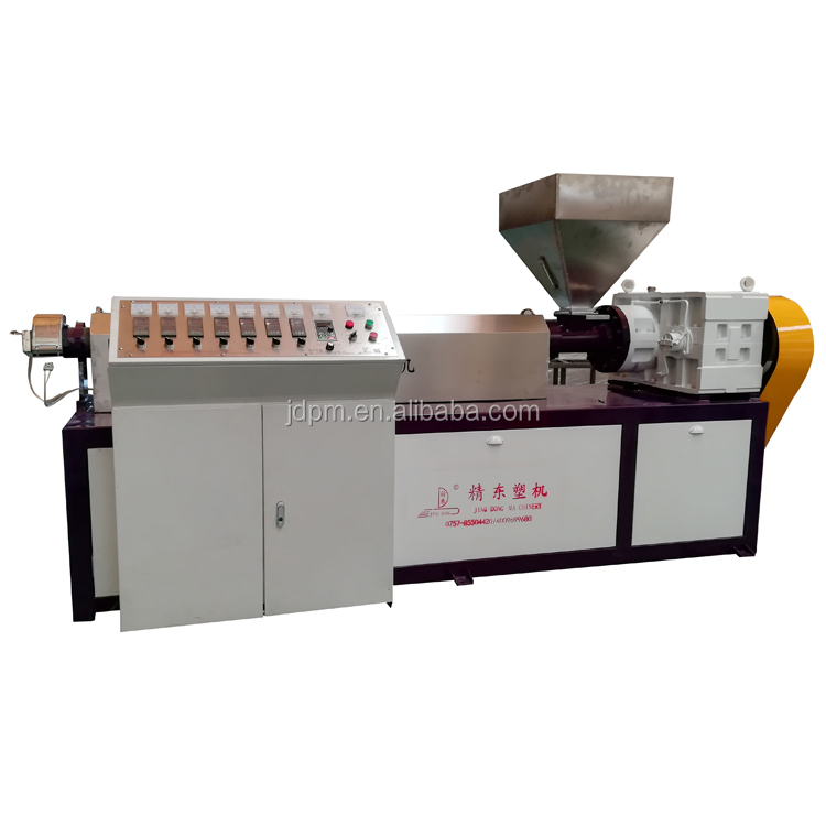 Extruder SJ45 Single Screw Plastic Manufacturing Plant PIPE Profile Sheet Filament Wire Pelletizing Provided Hotels Engine Farms