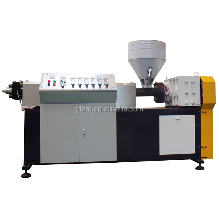 Extruder SJ45 Single Screw Plastic Manufacturing Plant PIPE Profile Sheet Filament Wire Pelletizing Provided Hotels Engine Farms