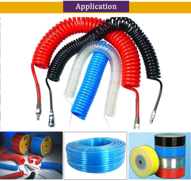 pvc/pu garden hose machine pvc fiber reinforced hose extruding line