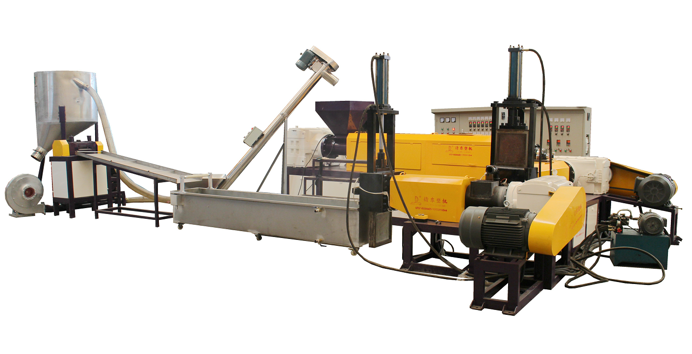 Hot sale waste recycle pet plastic granules making machine price